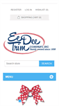 Mobile Screenshot of eedeetrim.com